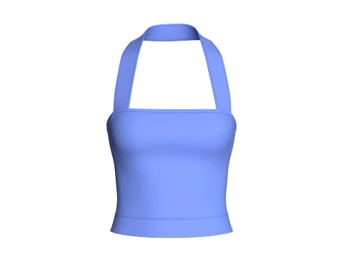Ladies 10 Styles Top - Bundle Pack 3D Model