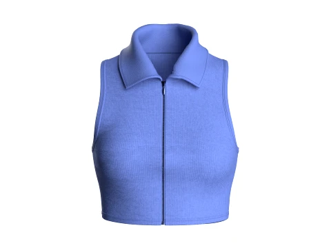 Ladies 10 Styles Top - Bundle Pack 3D Model