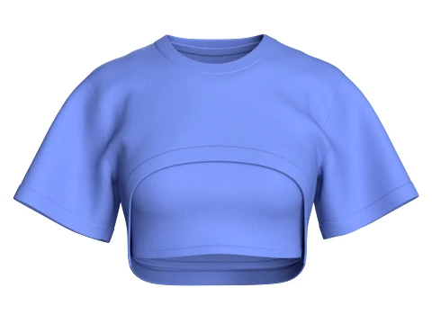 Ladies 10 Styles Top - Bundle Pack 3D Model