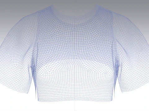 Ladies 10 Styles Top - Bundle Pack 3D Model