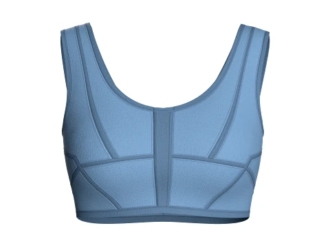 Girls Sports Bralette Top 3D Model