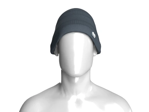 Men Winter Hat 3D Model