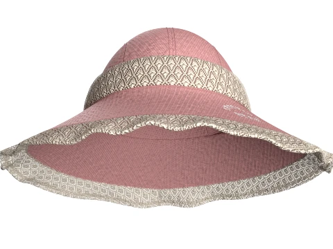Girls Sun Hat 3D Model
