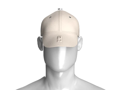 Men Baseball Cap 3D Model