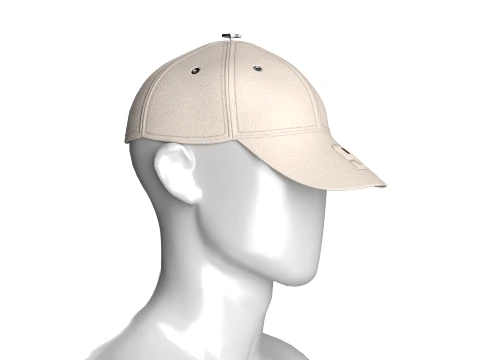 Men Baseball Cap 3D Model