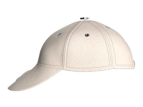 Men Baseball Cap 3D Model