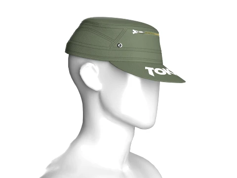 Men Zipper Cap 3D Model
