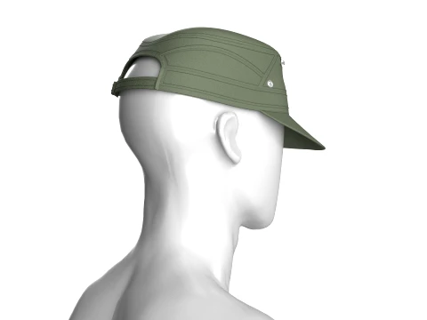 Men Zipper Cap 3D Model