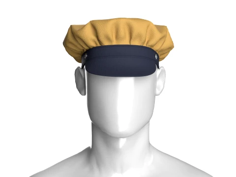 Herren-Fischer-Matrosenm&uuml;tze 3D Modell