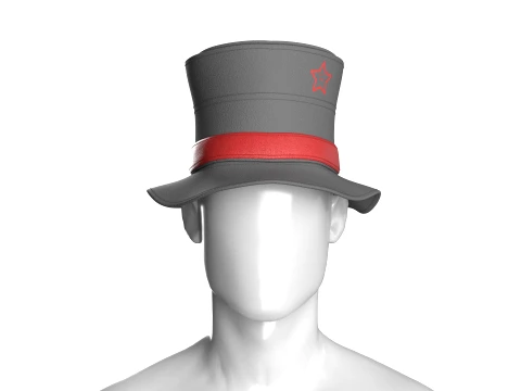 Chapeau haut de forme pour hommes Modèle 3D