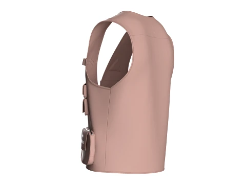 Men Tactical Vest With Multi-Pockets 3D Model