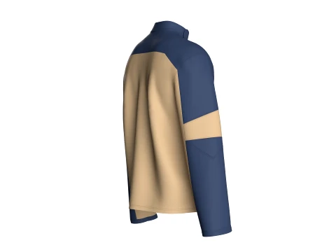 Men Full-Zip Technical Jacket 3D Model