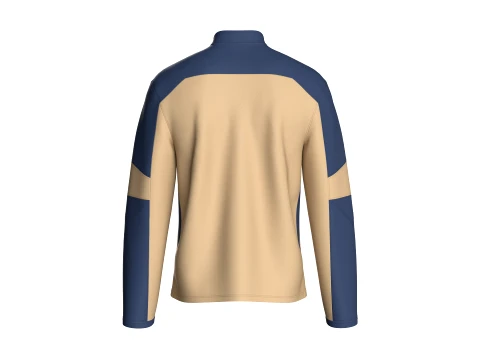 Men Full-Zip Technical Jacket 3D Model