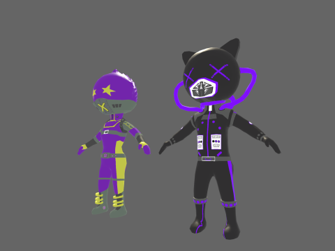 Low Poly Sci-Fi Robot 1 - Fantasy Characters Pack Modelo 3D