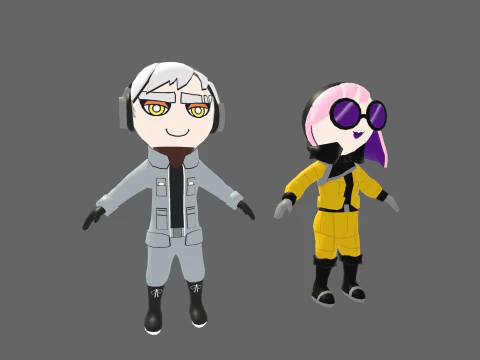 Low Poly Army - Fantasy Characters Pack 3D Model