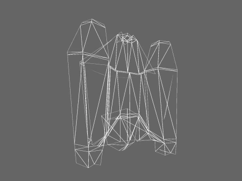 Low Poly Casual Sci-Fi Jet Pack 3D Model
