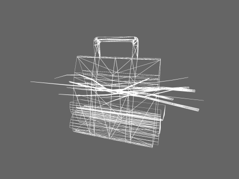 Low Poly Casual Firewood 3D Модель