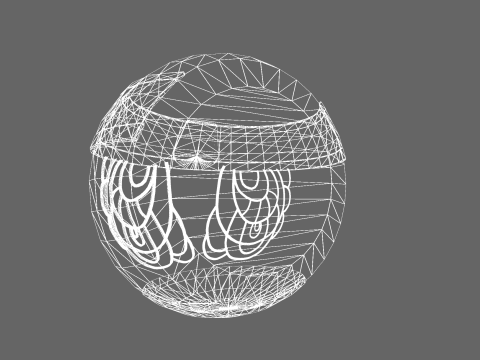 Low Poly Casual Luxury Ball 3D Model