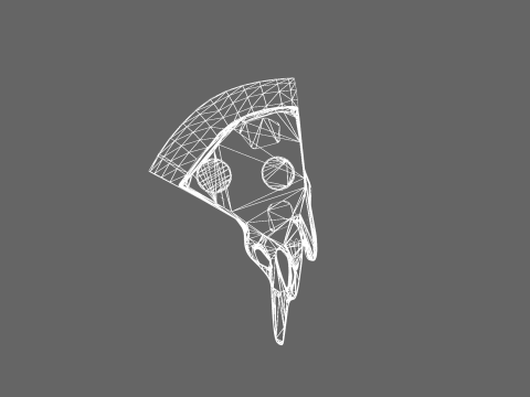 Low Poly Casual Pizza Modello 3D