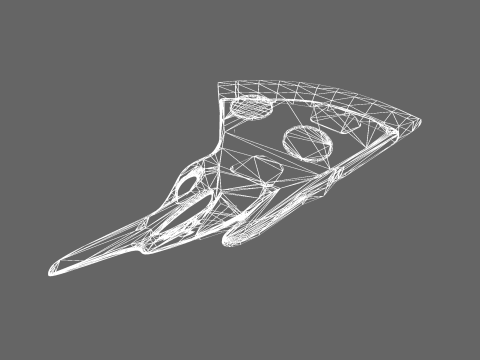 Low Poly Casual Pizza Modello 3D