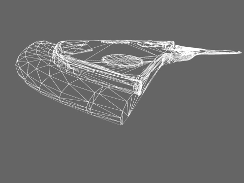 Pizza casual a basso contenuto di poli Modello 3D