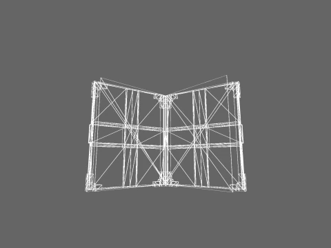 Low Poly Casual Magic Book 3D Model