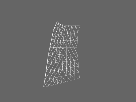 Low Poly Casual Cape Modelo 3D