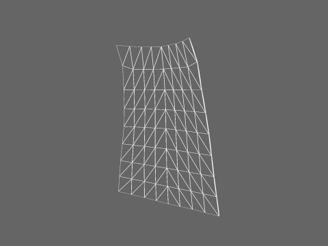 Low Poly Casual Cape Modelo 3D