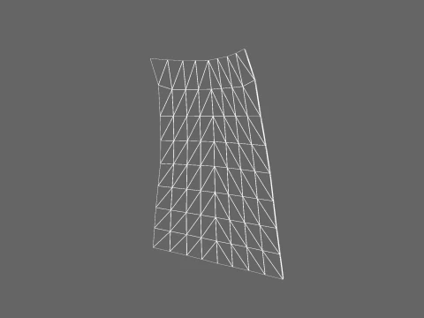 Capa Casual Low Poly Modelo 3D