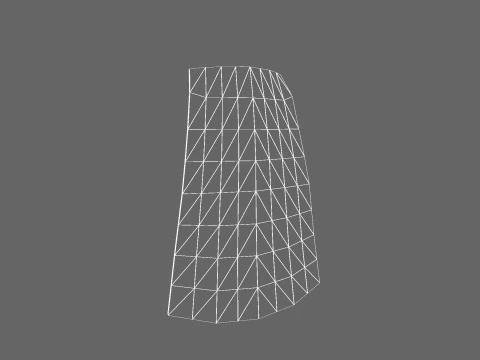 Capa Casual Low Poly Modelo 3D