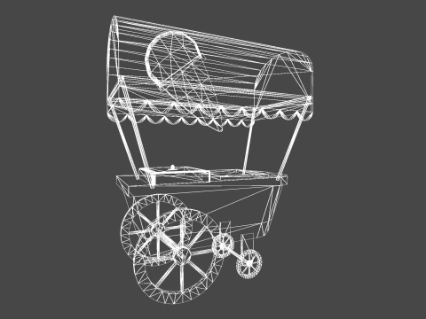 Low Poly Casual Ice Creams 3D Model
