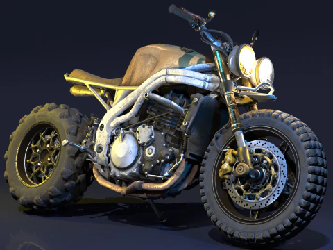 Moto Modello 3D
