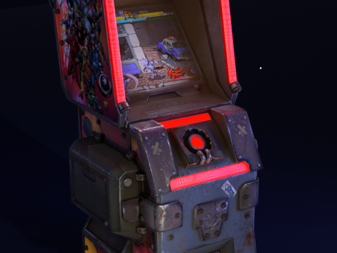 Slot machine Modelo 3D