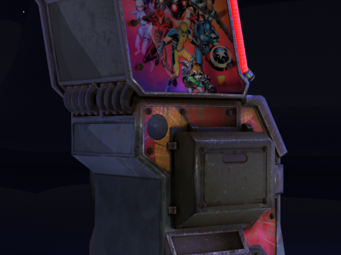 Slot machine Model 3D