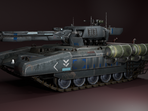 Tank 3D Model