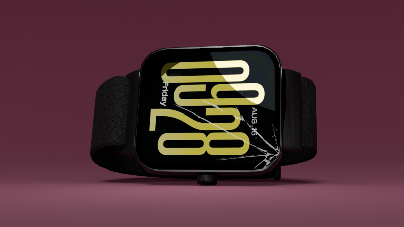 Watch 3D-Modell .c4d .max .obj .3ds .fbx .stl .blend 