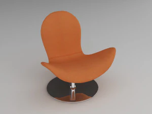 의자 PP 01 3D 모델