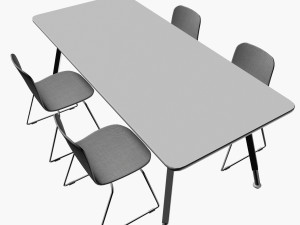 CONFERENCE TABLE PP 01 3D 모델