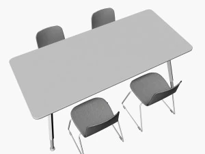 CONFERENCE TABLE PP 01 3D Model