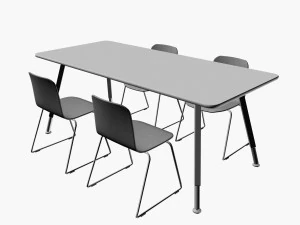 CONFERENCE TABLE PP 01 3D Model