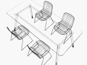 CONFERENCE TABLE PP 01 3D Model