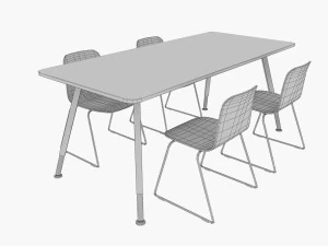 CONFERENCE TABLE PP 01 3D Model