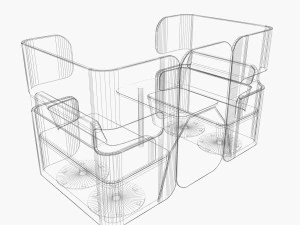 WORK STATION PP 01 3D Model