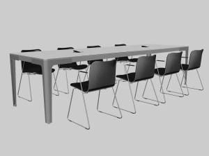 CONFERENCE TABLE PP 02 3D Model