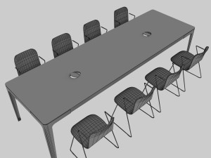 CONFERENCE TABLE PP 02 3D Model