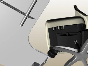 OFFICE CORNER DESK PP 02 3D Model