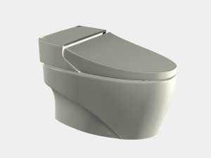 INTEGRATED TOILET PP 01 3D Model