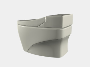 INTEGRATED TOILET PP 01 3D 모델