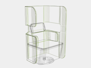 WORK STATION PP 02 3D Модель