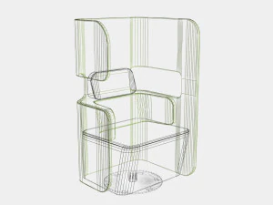 WORK STATION PP 02 3D Model